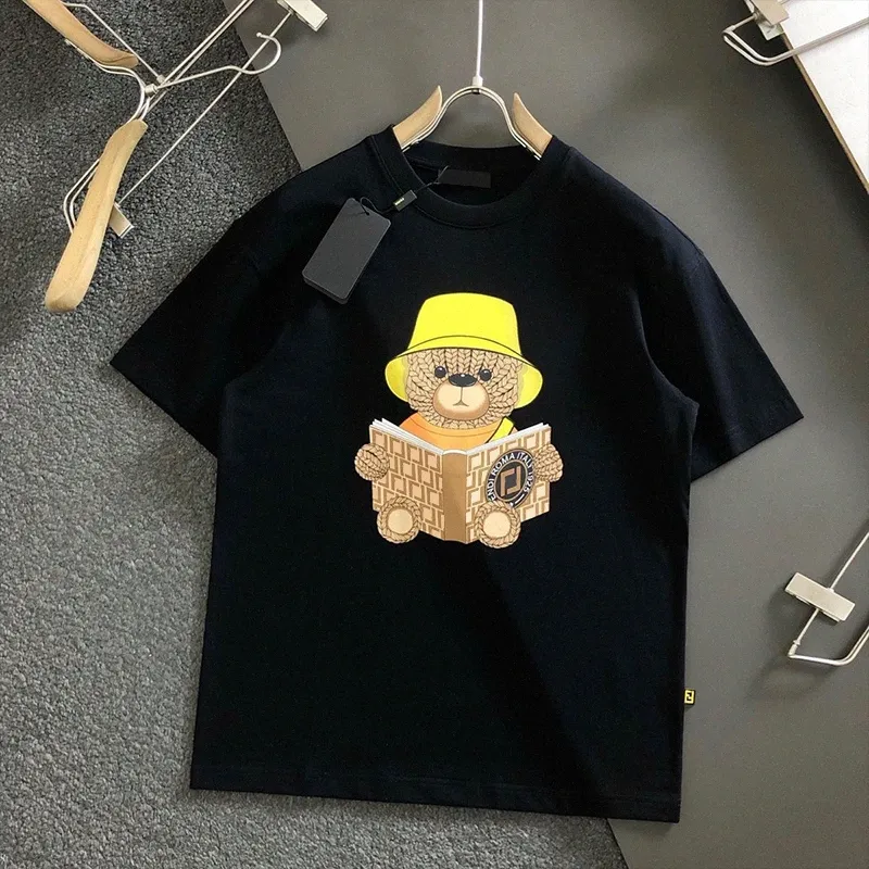 مصمم قميص رجال نسائي تي شيرت قمصان هوديي قميص تي شيرت طباعة قصيرة الأكمام جولة العنق القطن المحملات بولو 45bq#