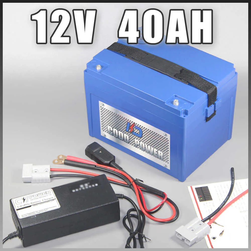 Batterie 12v 40ah lithium li-ion 12V batterie de Scooter solaire Golf Rechargeable