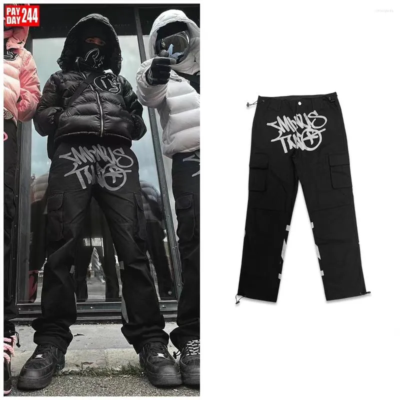 Designers Pants Men's Cargo Pants Minus Two Cargo Pants Casual Loose Punk  Minus Two Trouser Streetwear Y2k Retro Street Trend Overalls 1865 8011