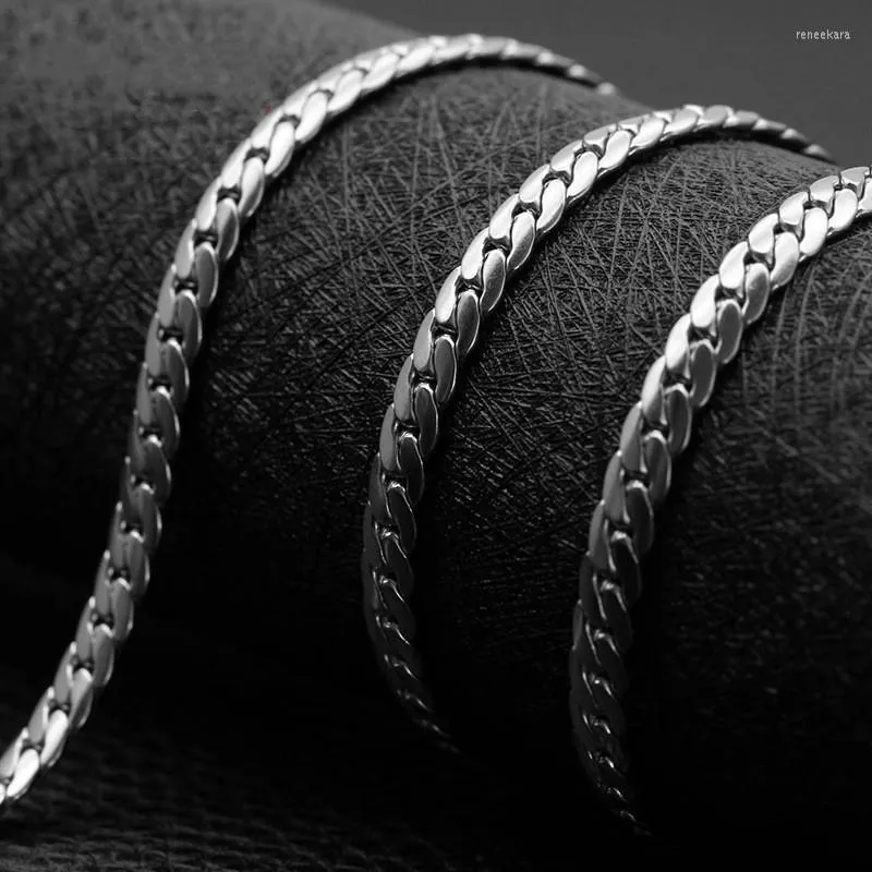 Chains Collier en acier inoxydable de la mode Men et femmes chaîne en vente en gros personnalisée