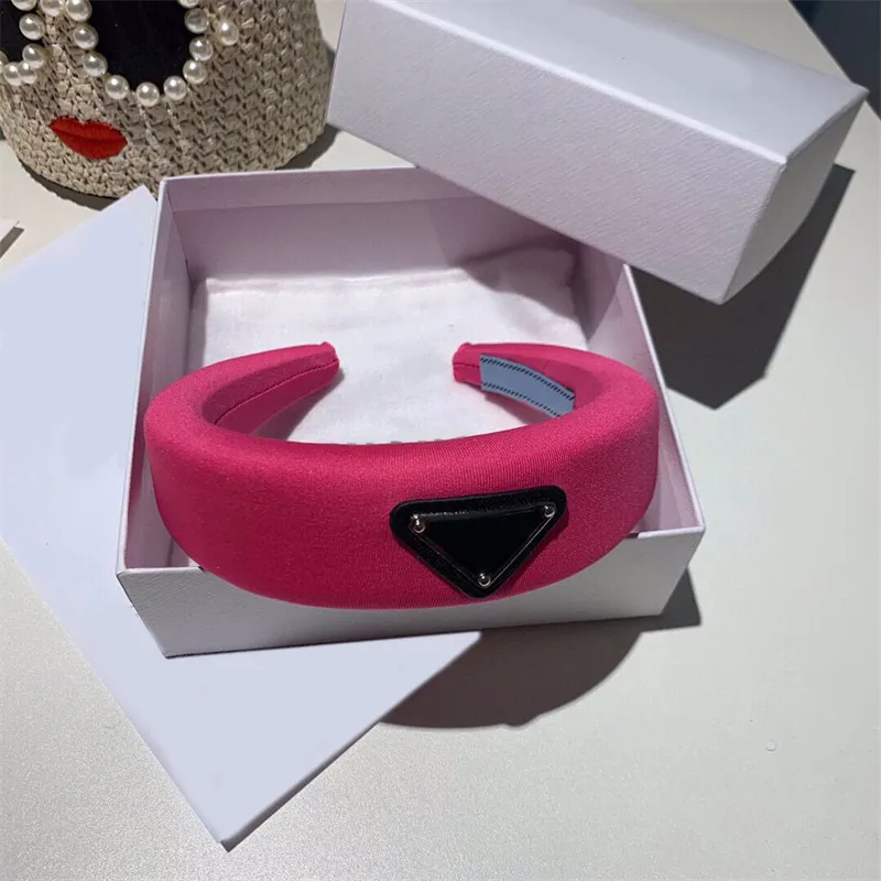 Emaljdekoration trevligt kreativt hårband för tonåring flickor trendiga tiktok breddar förtjockning fluffigt hår båge tillbehör designer pannband chic delikat zb043 e23