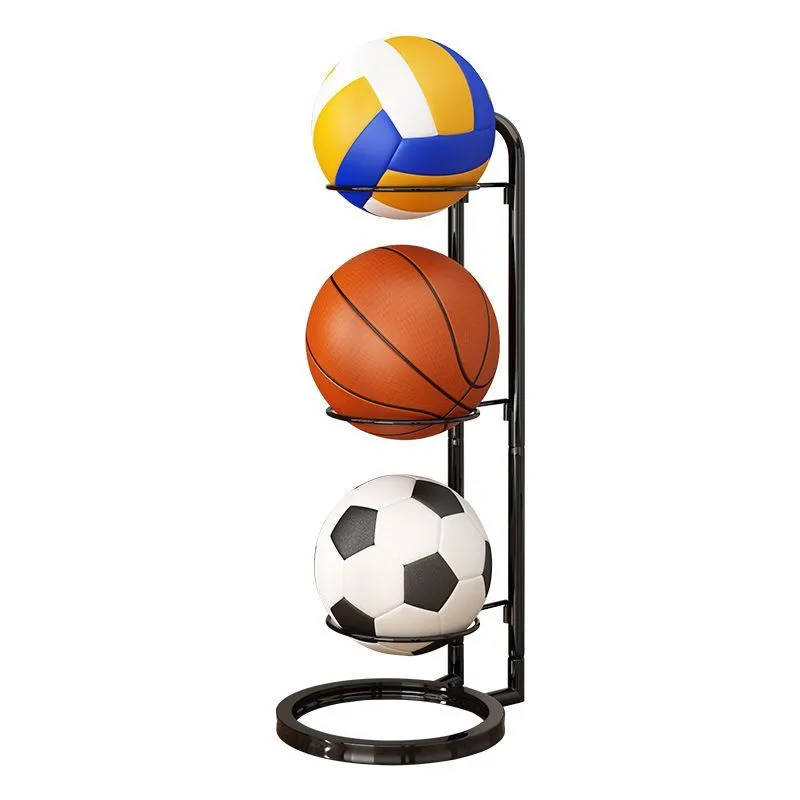 Boule Étagère De Rangement Basket-Ball Étagère De Rangement Portatif  Extérieur football football Assemblée Volley-Ball Support Support Espace, Mode en ligne