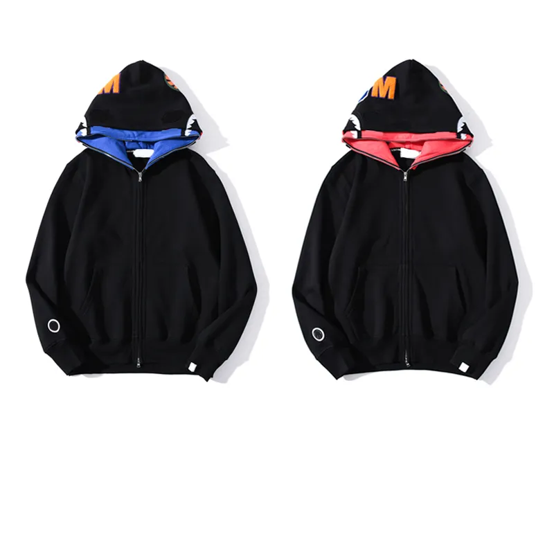 BAPE Shark Full Zip Hoodie (SS21) Black