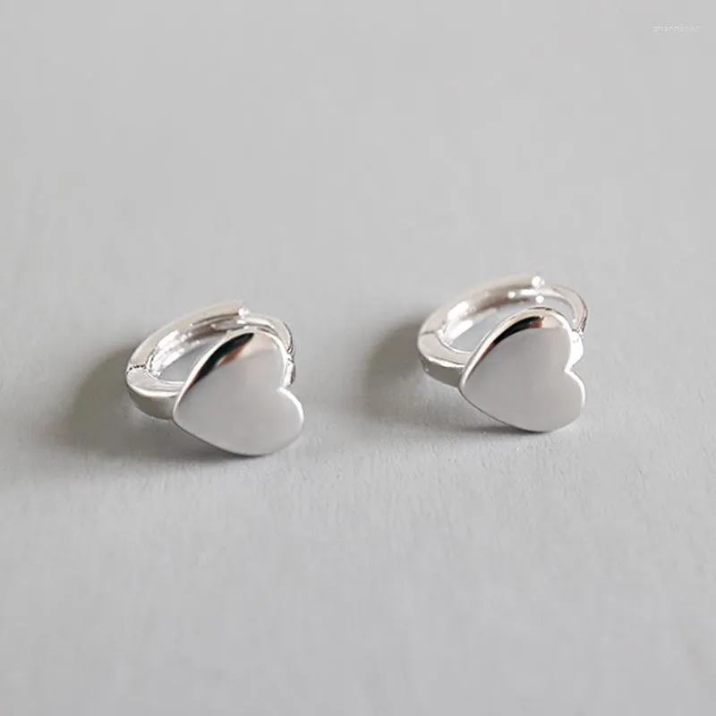 Boucles d'oreilles à tige Cool Punk S925 en argent Sterling rétro luxe fiançailles amour coeur pour femmes dame mariée bijoux cadeau