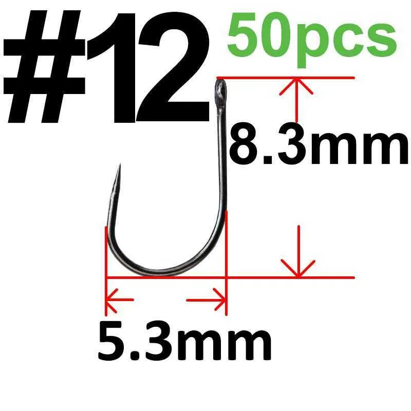 Fishing Hooks 50 Or Non Barb Barbless Circle Carp Fishing Hooks With Hole  Size 3/0 2/0 2 4 6 8 10 Fishhook Single Hook P230317 From Mengyang10, $12