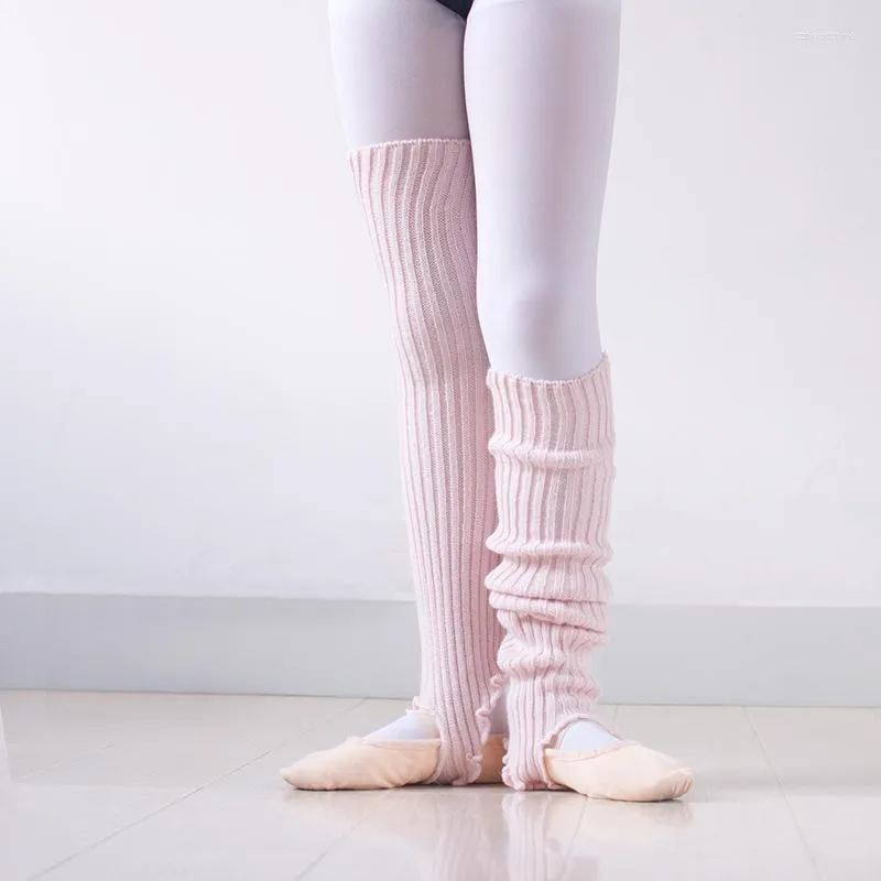 Women Socks Wholesale Calf Knitted Leg Warmer For Ballet Dance Girls Professional Children Gym Latin Socking