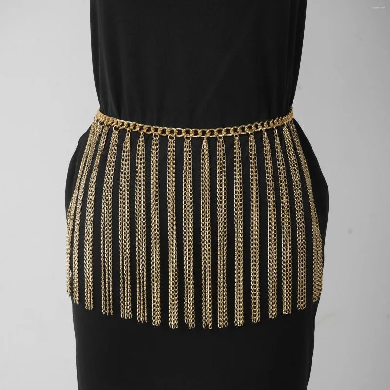 Ethnic Gypsy Gold Metal Belt With Tassel Detailing For Stage Wear Shirts Boho Style Dress Trouser And Skirt Decoration From Rodericken 18.31 DHgate.Com