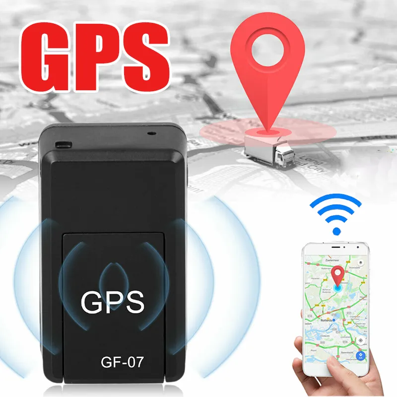 جديد Mini Find Doad Lost GF-07 GPS Tracker Tracker في الوقت الفعلي تتبع محدد محدد مضاد للسرقة محدد محدد مضاد للسرقة.