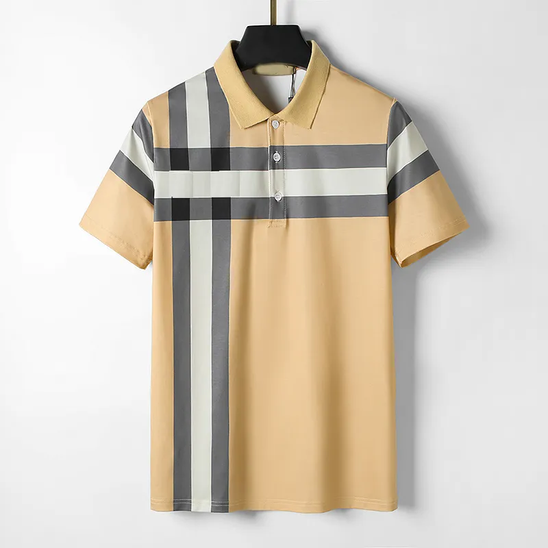 2023Designer Fashion Top Business Vêtements Polo Hugo Logo Détails du col brodé Polo à manches courtes Polo multicolore pour hommes Tee M-XXXL