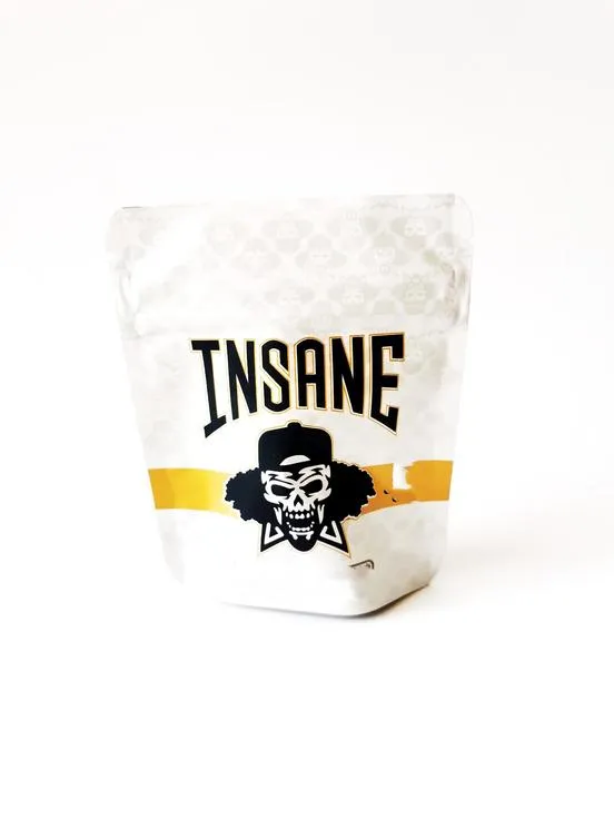 Packing Paper Insane 3.5G Lukt Proof Plastic Mylar EDibles Ryggsäck Boyz Runty Gelato Zerbert Special Die Cut Shaped Bags Zipper FL OT1D5