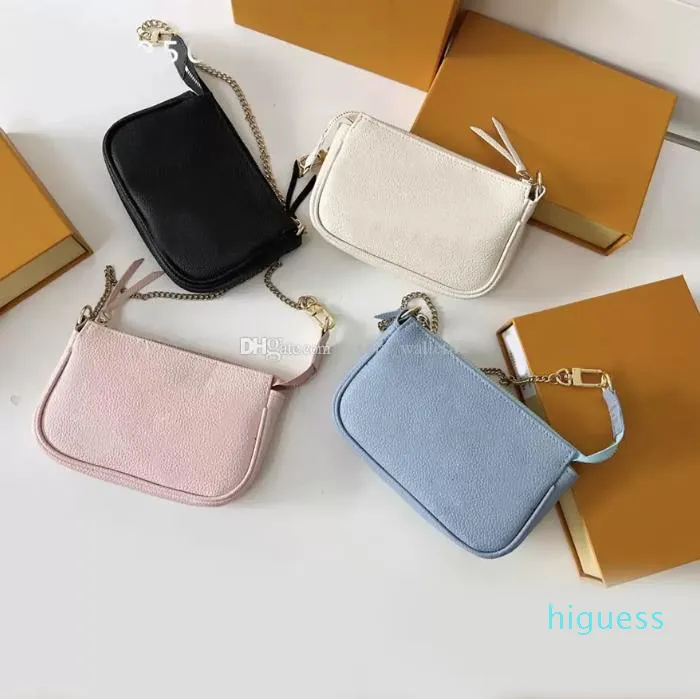 Luxe femmes portefeuille mode Mini sacs à bandoulière porte-monnaie en cuir cosmétique pochettes stockage quotidien cartes de crédit portefeuilles