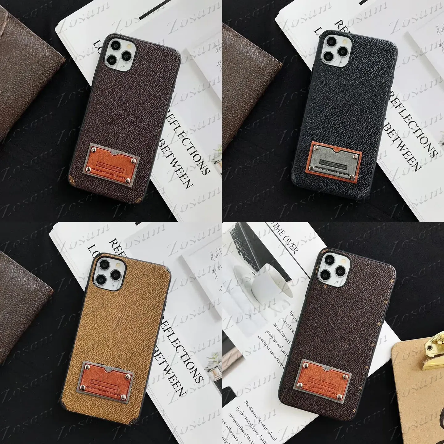 Fashion Designer Mobile Phone Case For IPhone 15 14 14pro 13 Mini 13pro