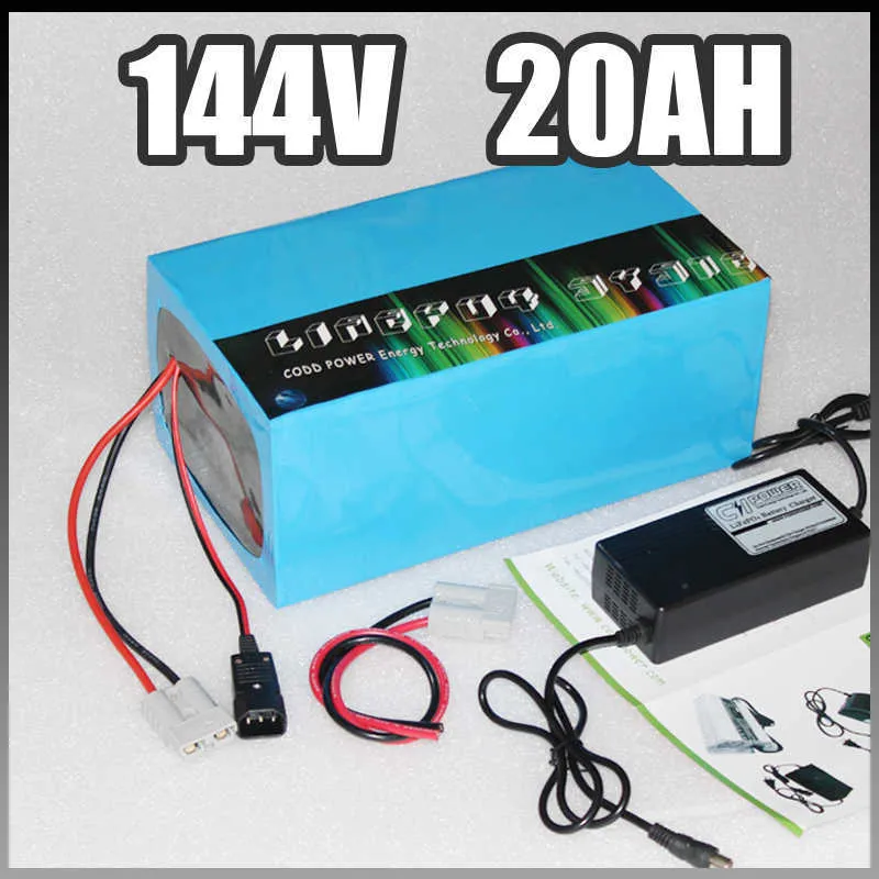 144V 20AH Electric Bike Bike Bike 3000 Вт Samsung Electric Bicycle Litthium Battery с BMS Charge 144V Li-Ion Scooter