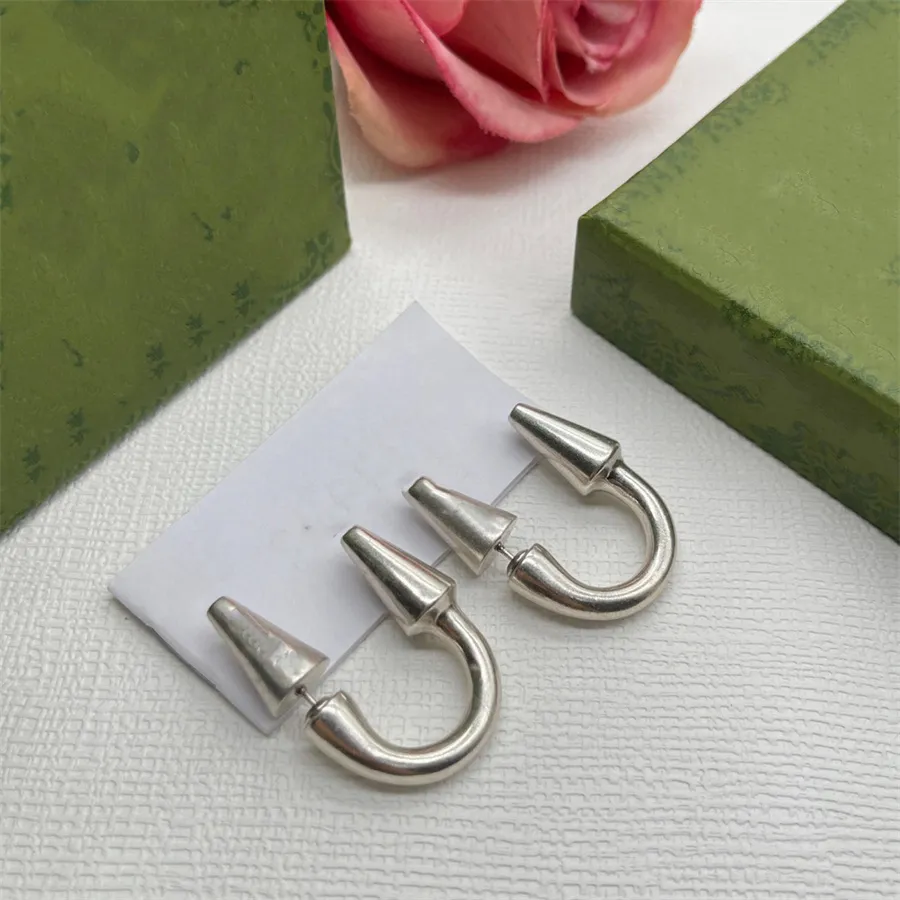 Designer Orecchino Lettera Doppia G Logo Stud Earing Luxury Women Fashion Hoop Jewelry Metallo GGity Crystal Pearl Earring cjeweler gf152