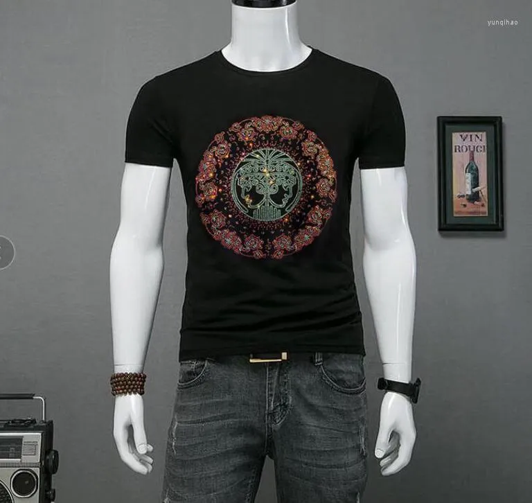 Magliette da uomo Drop Ship Drill T-shirt 2023 Designer maniche corte Top Tees nel design delle vacanze estive