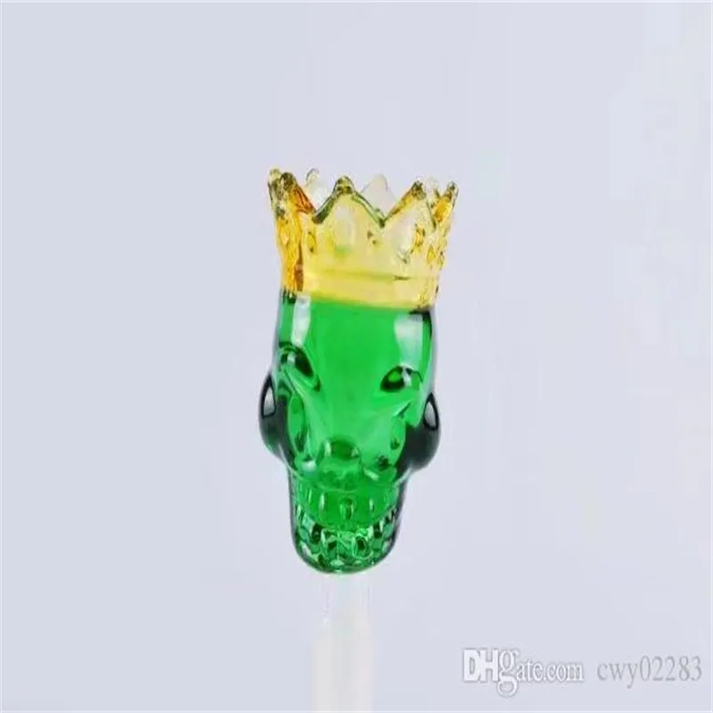 Wasserpfeifen Crown Blister Großhandel Glasbongs Ölbrenner Glas Wasserpfeifen Bohrinseln Rauchen kostenlos