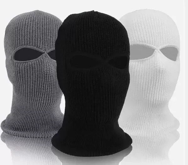 Party Army Tactical Winter Warm Ski Cycling 3 Hole Balaclava Hood Cap Full Mask Women Män möter nya RRA