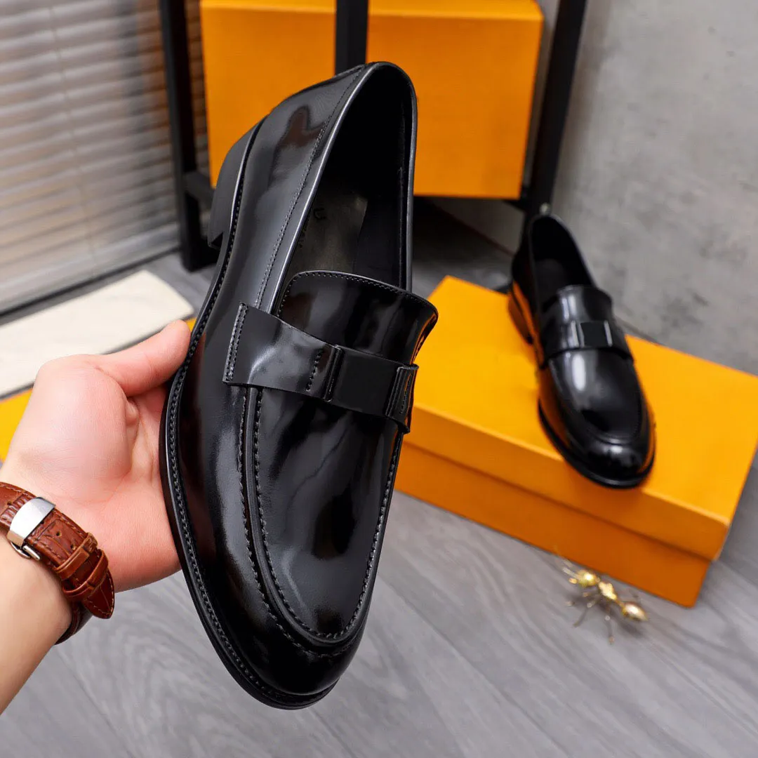 2023 MĘŻCZYZN FORMALNE BUTY MASCULINE ELEGANT SUT OXFORDS BRAND BIZNES PROJEKTER Flats Męskie mokasyny biurowe Rozmiar 38-44