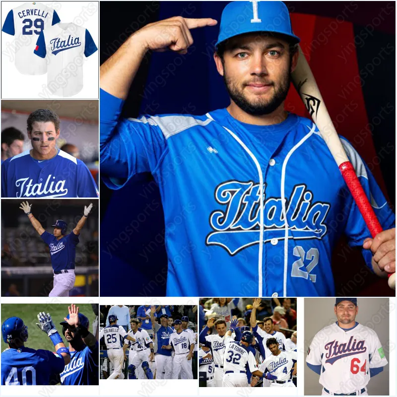 Italy National Team Jersey World Baseball Classic Inspired
