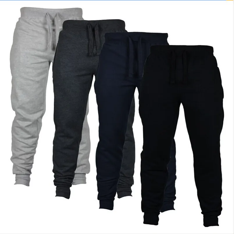 Mensbyxor Sweatpants män stickade Mens Svettsportbyxor Solid Male Tracksuit Bottoms Jogging Track Pants Jogger Spring Autumn 5xl 230317