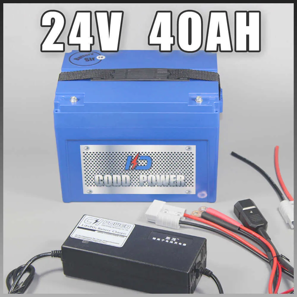 Batería de bicicleta eléctrica de 24v, carcasa ABS, batería de iones de litio de 24V y 40AH para bicicleta eléctrica de 24v y 1000w
