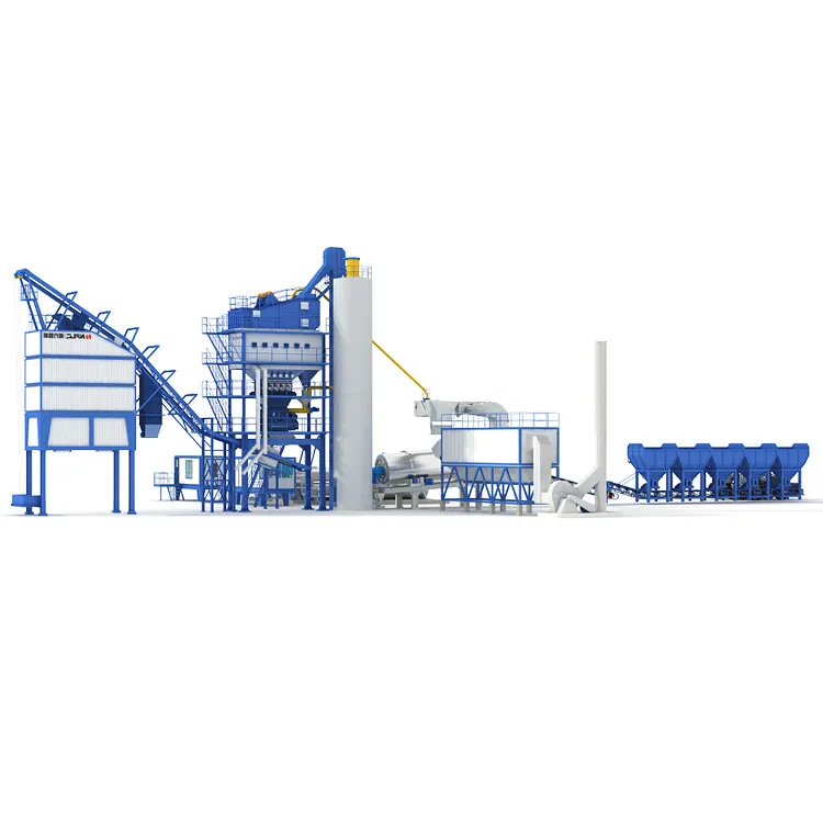 Customizable production of road construction machinery asphalt mixing station