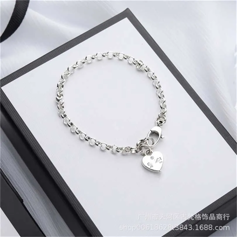 2023 Designer New Fashion jewelry S925 Silver Star little love tassel bracelet fashion personality trend small fresh pearl chain women's Bracelet