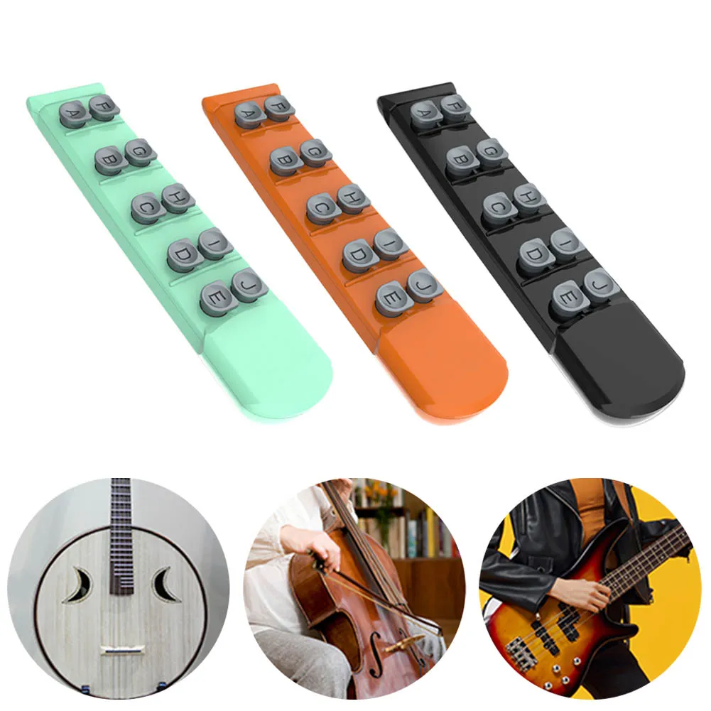 Portable Leather Guitar Straps Chord Trainer For Beginner