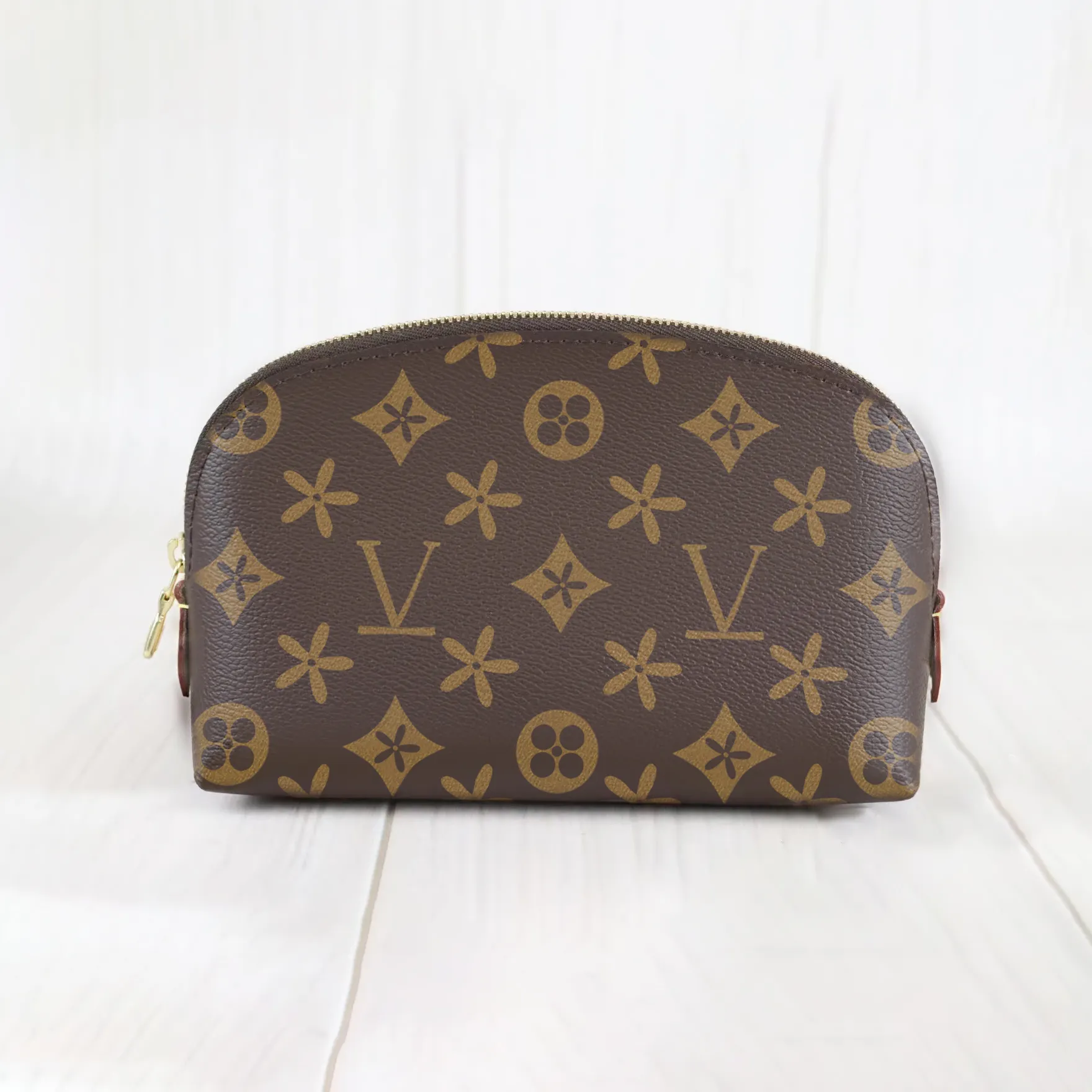 Högkvalitativ M47515 Kosmetisk sminkväska lyxväska Pochette clutch necessär för män herr Designer handväska läder axelväskor tvättpåse sminkväska Cross Body gym