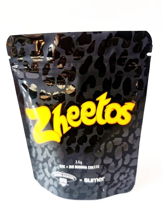 Papier pakowy Zheetos czarny 3,5G zapach dowód plastikowe Mylar edibles plecak boyz runty gelato zerbert specjalne w kształcie krojonych w kształcie w kształcie zi otlqt
