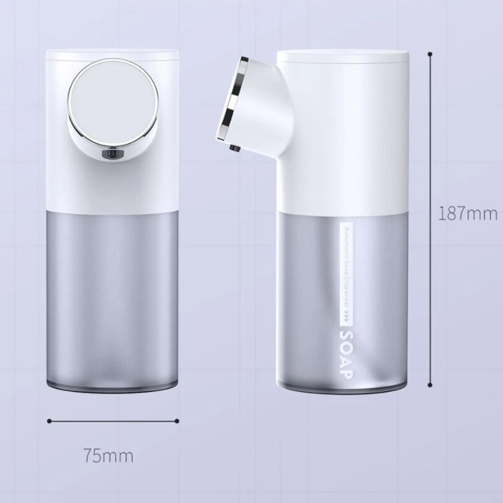 320ml Smart Automatic Soap Dispenser Foaming Hand Washer Kitchen Touchless Hand Wash portable Foam Liquid Soap Dispenser