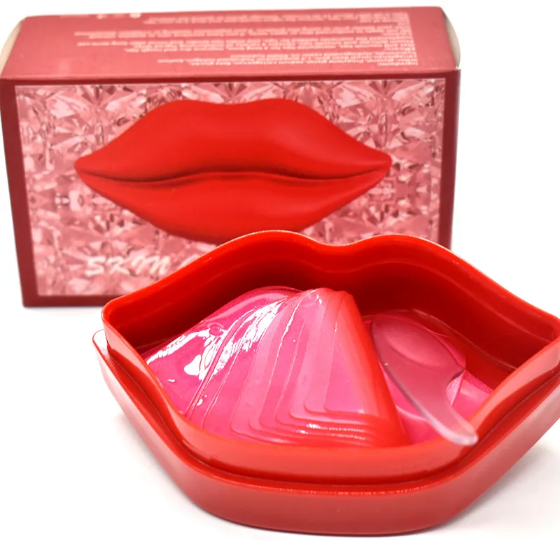 Feuchtigkeitsspendende Lippentherapie-Maske, verblasst Lippenlinien, verbessert Trockenheit, repariert Risse, Lippenpflaster, nährende, aufhellende Lippenmasken