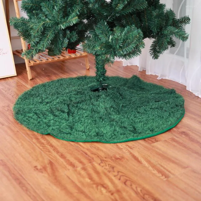 Decorações de Natal Decoração Mercadoras Tree Dress Salia Simulação Cena de grama verde atacado