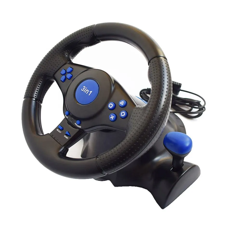 PS3 PS4レーシングホイール用のマニュアルブレーキとシフト機能レーシングステアリングホイール付きスポット製品
