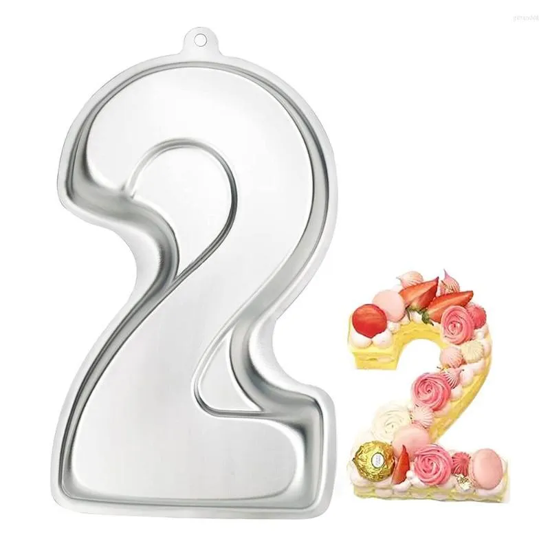 Number 5 Cake Moulds Aluminum 3D Large Number Cake Pans 1 2 3 4 5 6 7 8 9 Shape Birthday Pan Decorating Mould 10091 From Giftanddd 10.92 DHgate.Com
