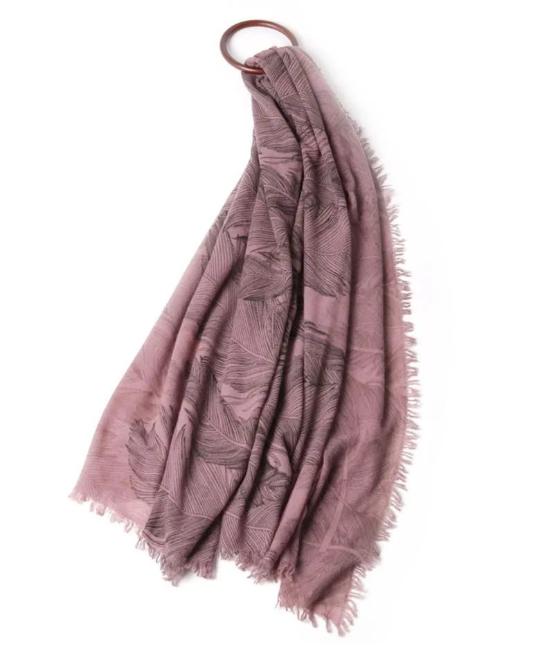 Schals Ziegenkaschmir Damenmode Bedruckte große Schals Schal Pashmina 95x195cm Beige 4 Farben