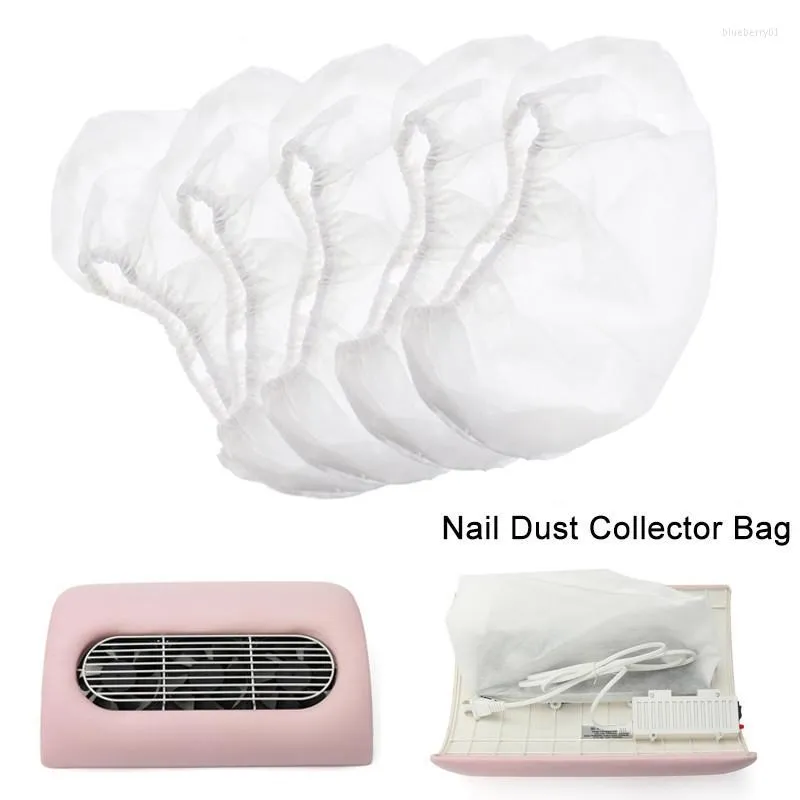 Kits d'art d'ongle 1 PC sac collecteur de poussière blanc sacs de remplacement Non tissés pour aspirateur de Machine d'aspiration de manucure