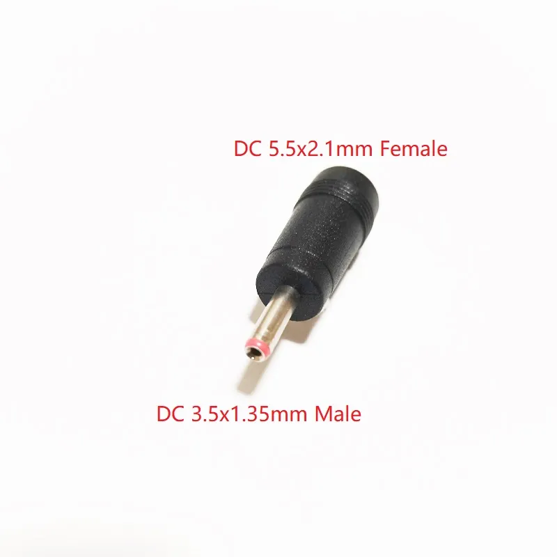 Connectors, DC 5.5x2.1mm Female to DC 3.5x1.35mm male Converter Plug Power Connector Adapter/300pcs