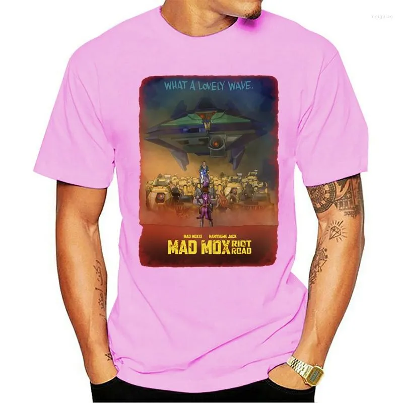 Herr t -skjortor Mad Mox Riot Road 3D tryckt på skjorta max röda tshirts plus storlek xxxl vuxna toppar tees eu kläder