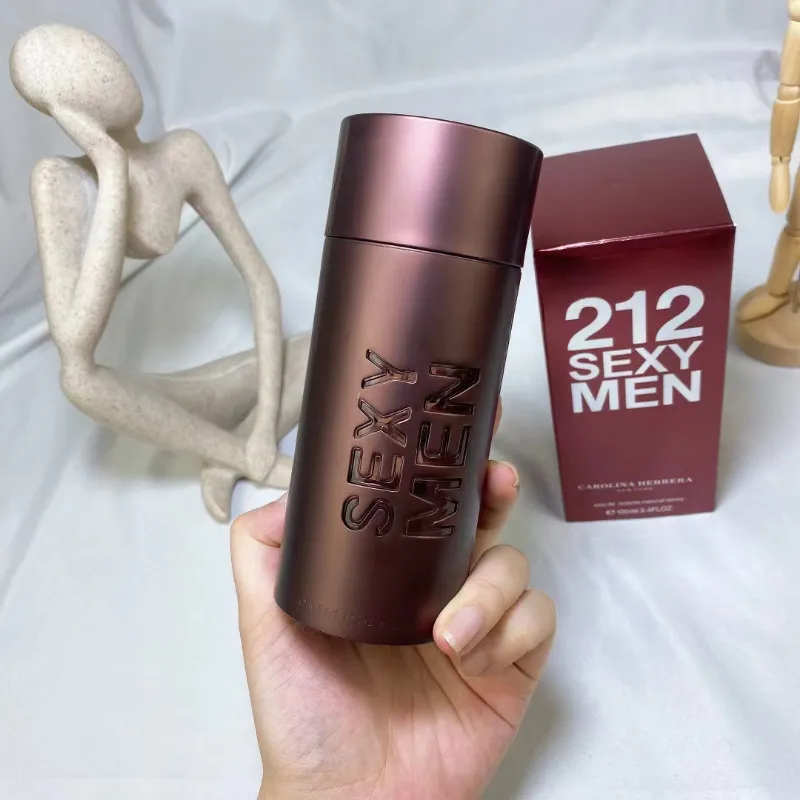 Kadın Parfüm Cam Sprey 212 Seksi Erkekler Eau De Toilette EDT 100ml