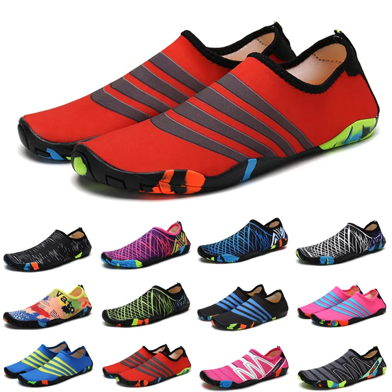 Discount Men Women Running Shoes red black white purple yellow gymnasium Five Fingers Cycling Wading Outdoor Shoe 35-46