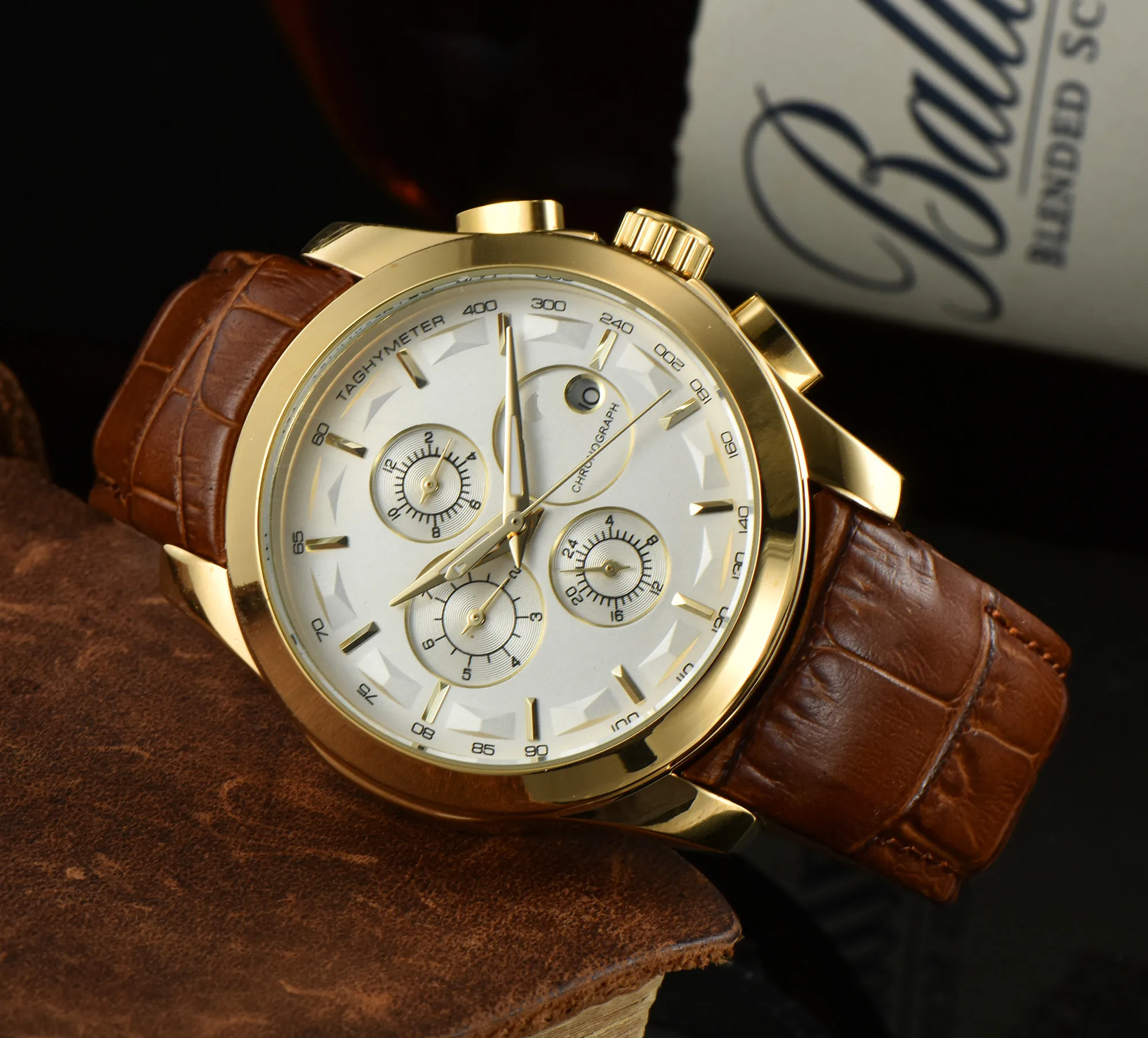 Reloj TISSOTSWHD 2023 Original para hombre de negocios, reloj de pulsera mecánico con caja redonda clásica, reloj de pulsera recomendado a2 185346