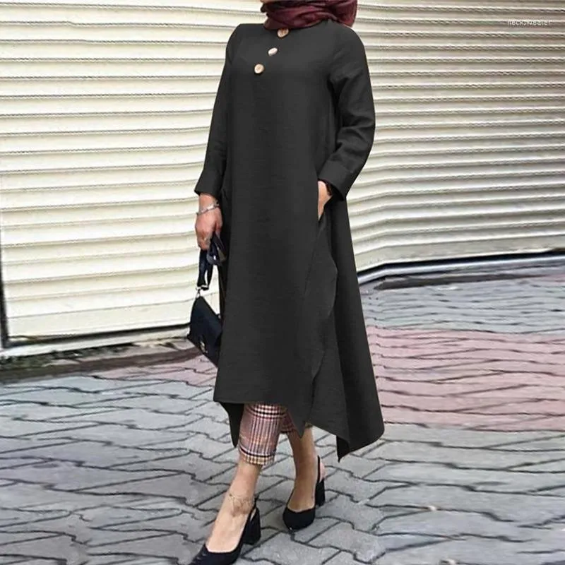 Ubranie etniczne Dubai Abaya Retro Muzułmańskie Długie spódnice Bliski Wschód Islamski Francja Włochy Ramadan sukienki