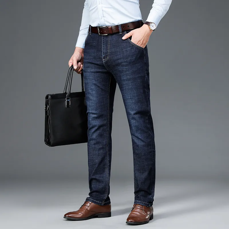 Men's High Waisted Relaxed Fit Flex Denim Jeans –... From Sellerstore02 ...