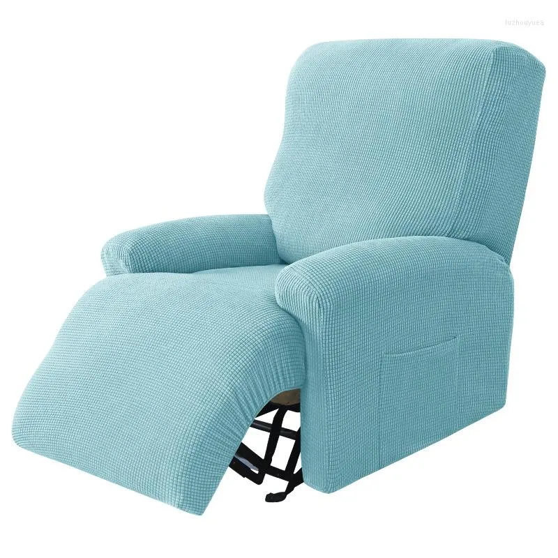 Housses de chaise Housse inclinable Détendez-vous tout compris Chaise longue de massage Canapé simple Housses de canapé pour fauteuil de salon