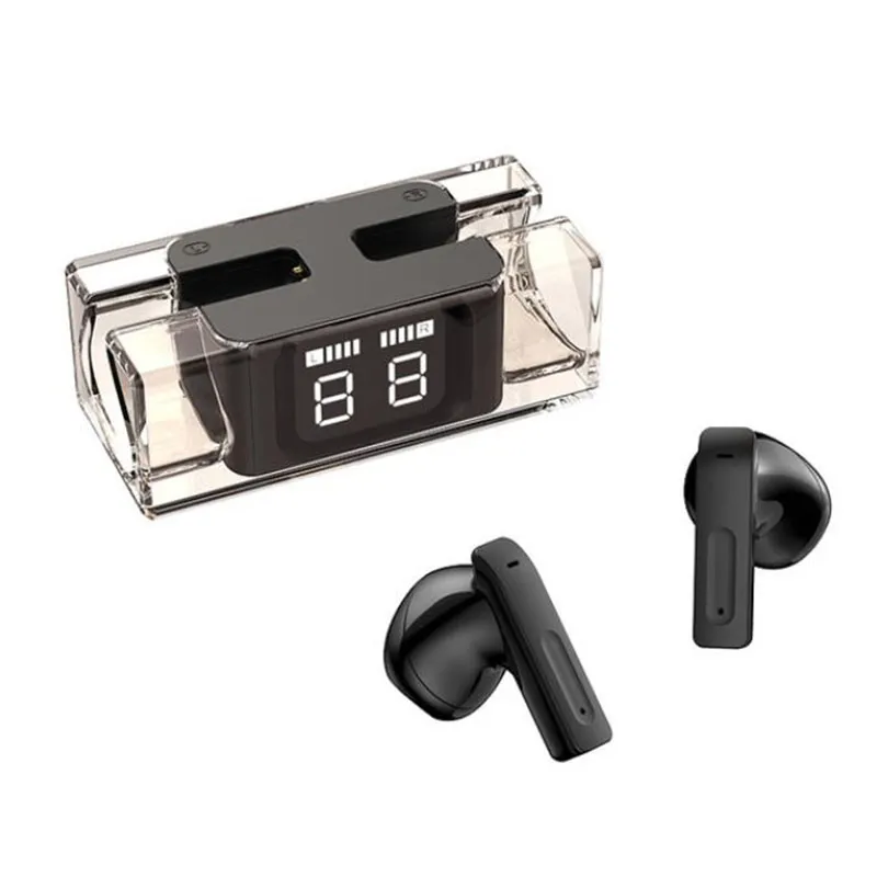 Novo e90 tws fone de ouvido sem fio bluetooth 5.3 fones de ouvido estéreo redução de ruído com microfone in-ear controle de toque fone de ouvido