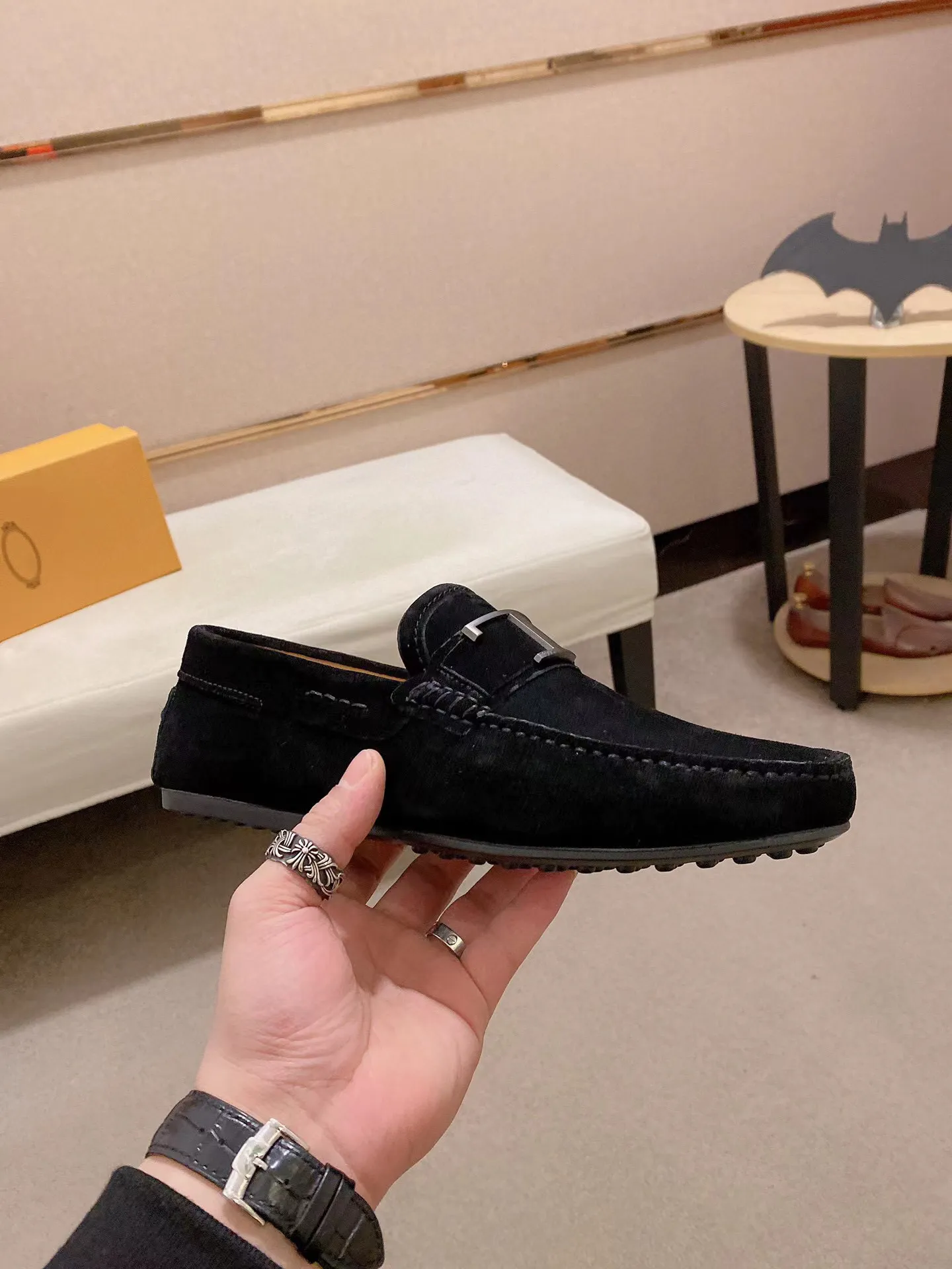 Bulk Tod Leather Loafers Men Gommino Driving Shoes City 