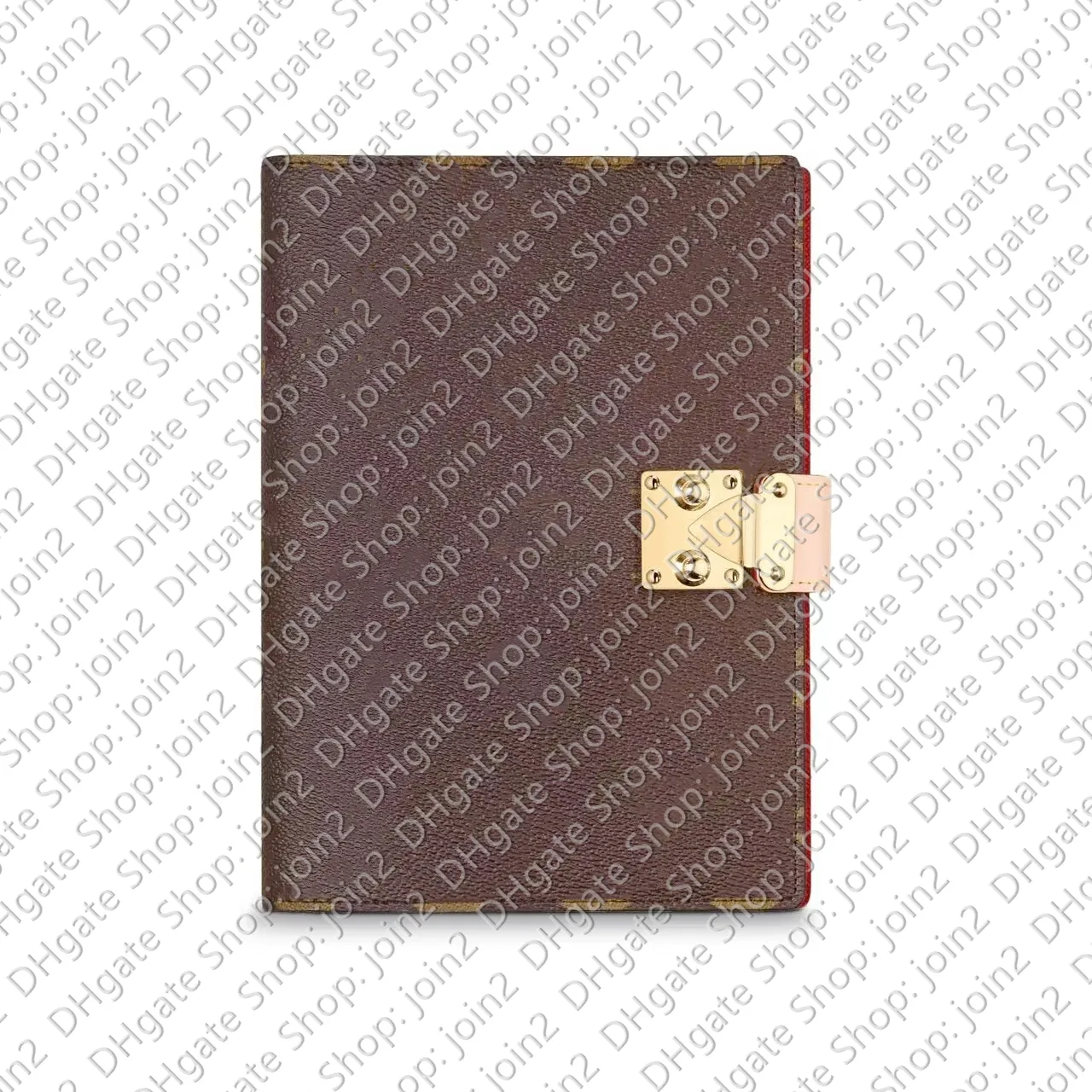 R20106 Stor ringagenda Cover Wallet Card Holder Planner Diary Flower Canvas #518168Y