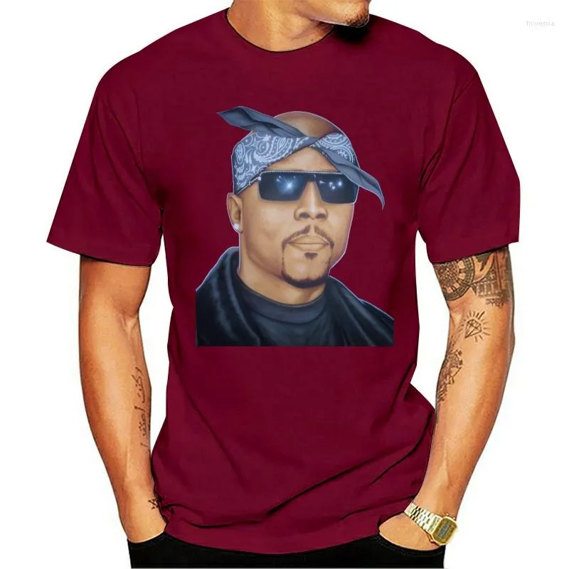 Camisetas masculinas Men camisa de estilo vintage Nate Dogg Rap t-shirt Mulher Tshirt