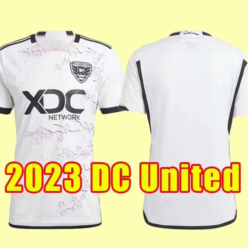 23/24 Washington DC United Michael Estrada Maillots de football Steve Birum Drew Skundrich Julian Gressel HINES-IKE GRESSEL Ola Kamara Man